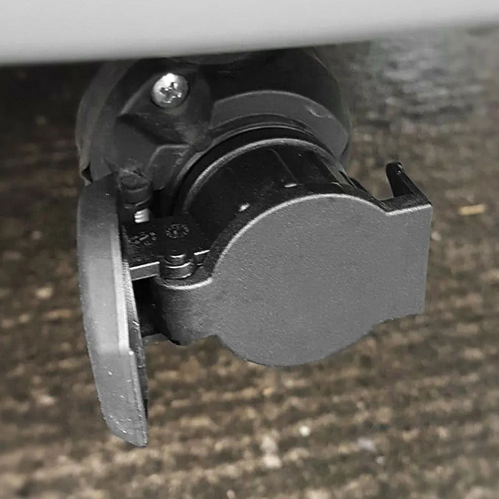 

13 To 7 Pin Mini Caravan Converter Small RV Converter Towing Connection Adapter for Towing Truck for Touring Car Trailer