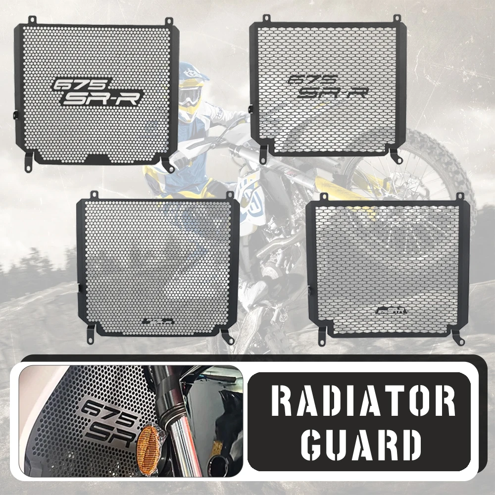 

For CFMOTO CF MOTO 675SR-R 675SRR 675SS 675 SRR SS SR 2024 2025 2026 Motorcycle Radiator Guard Protection Grille Cover Protector