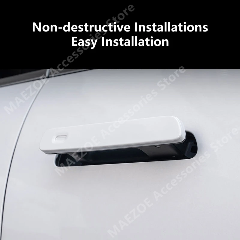 For LI AUTO LIXIANG L6 2024 ABS Door Handle Protective Sticker,Car Exterior Modification Protection Accessories Refit