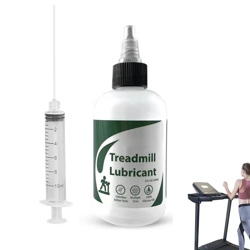 High-Temperature Resistant Treadmill Oil 120ml Gym Mechanical Maintenance Lubricant Odorless Treadmill Belt Lubricant Grease