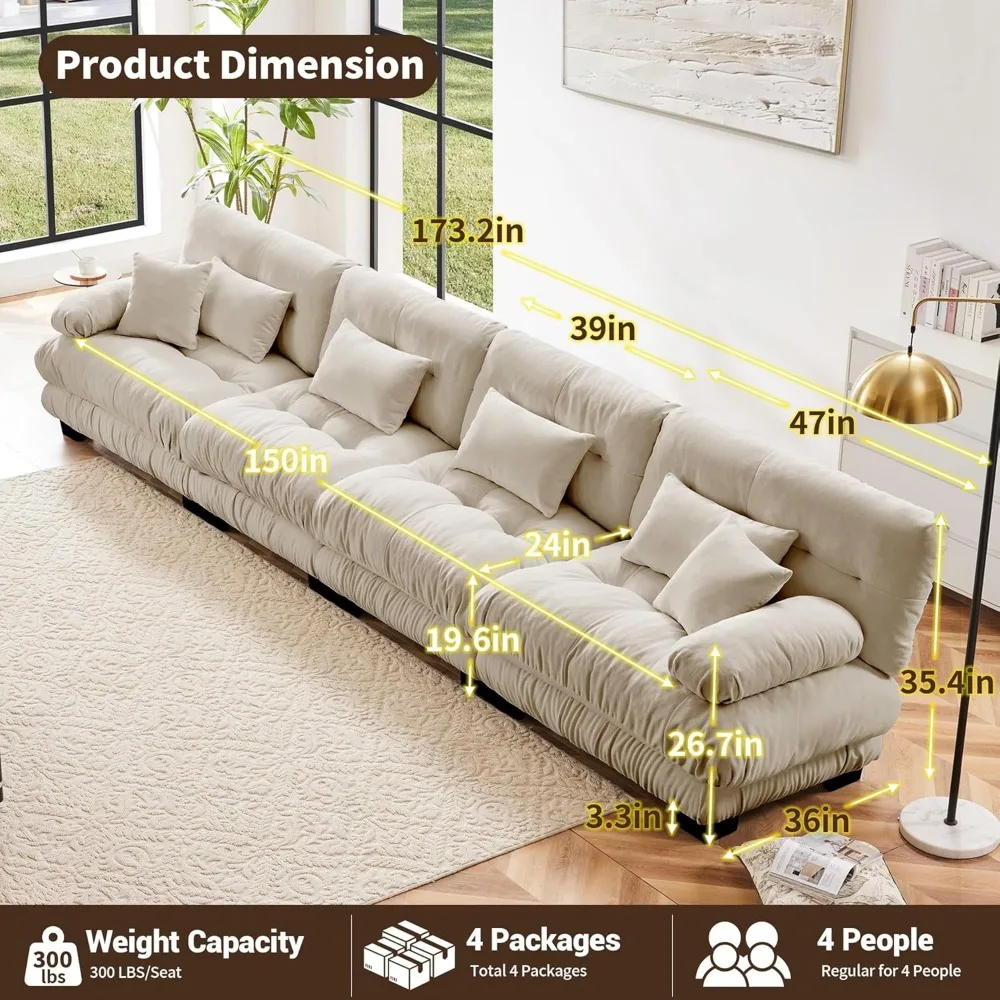 مسند أبيض أنيق مع راحة بذيل طويل لمقعد الاسترخاء في الصالة #5