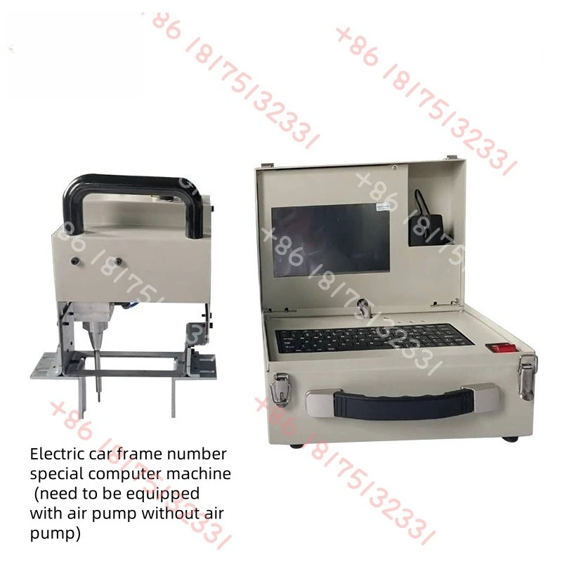 

TOP Hot Selling Chassis Dot Metal Marking Car Rack Number Special Computer Machine Hand-held Engraving Marking Machine