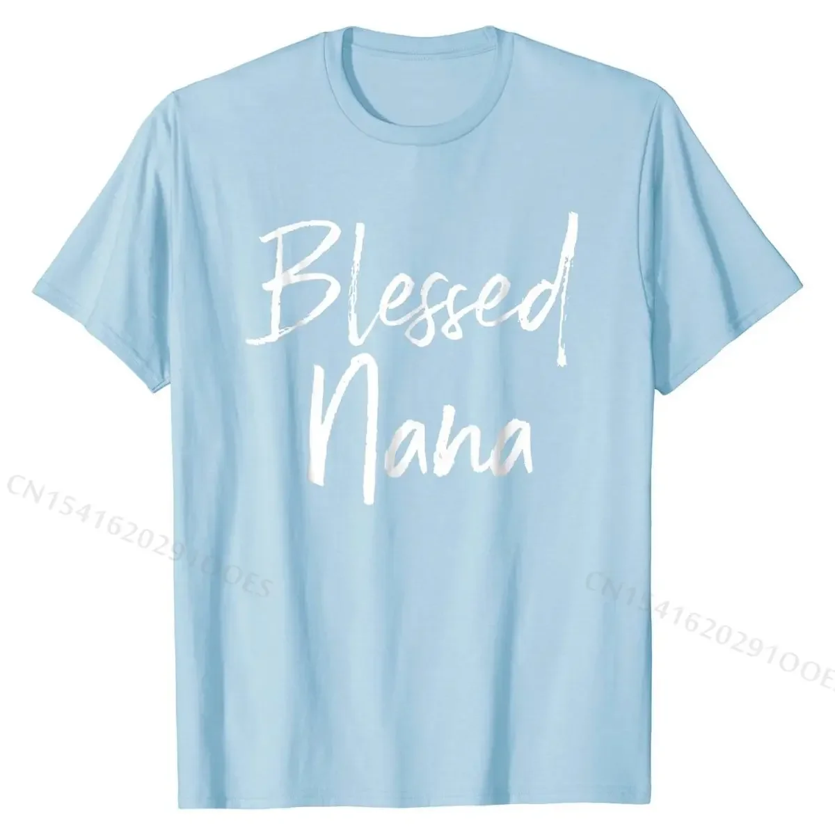 Blessed Nana Shirt Grandparents Day Gift TShirt Brand Men's T Shirt Custom Tops Shirts Cotton Funny