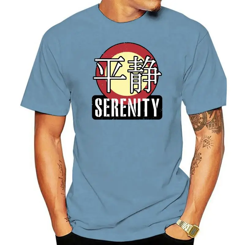 2022 Summer style VINTAGE SERENITY PATCH T-SHIRT - Movie TV Blue Sun Joss Whedon Firefly T-ShirtHot Sale 100% cotton Tee shirt