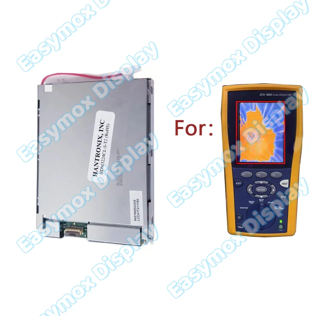 

LCD Display for FLUKE Networks DTX 1800 DTX 1200 DTX LT Screen Replacement HDG3224CL-S-T2 LKCA7TC11Y6S BLD2236W(M211AL6A-2)