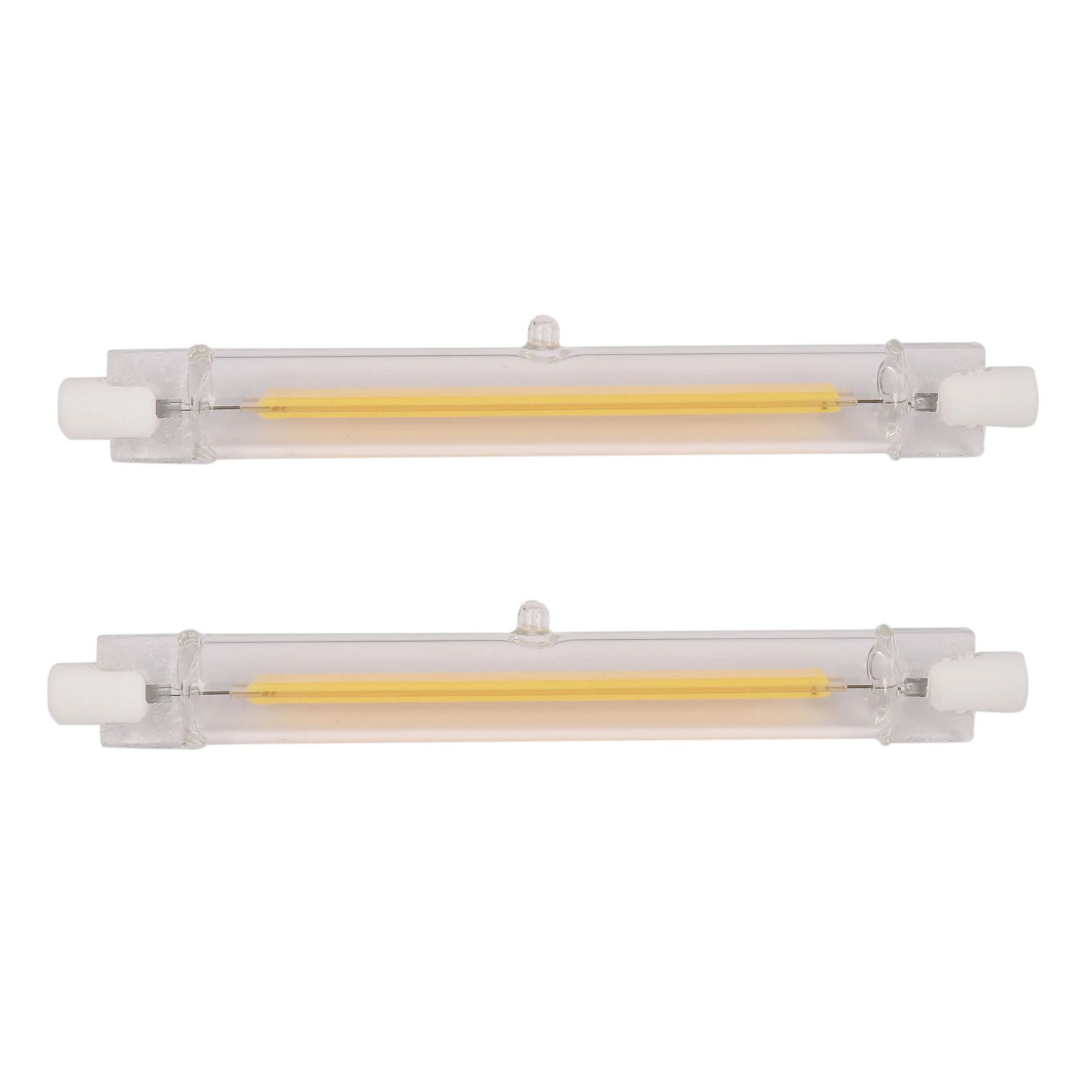 A84E-2X Dimmable R7S Led Cob 10W 118Mm Led Light Bulbs Replace Halogen Lamp-Warm White Light 220V
