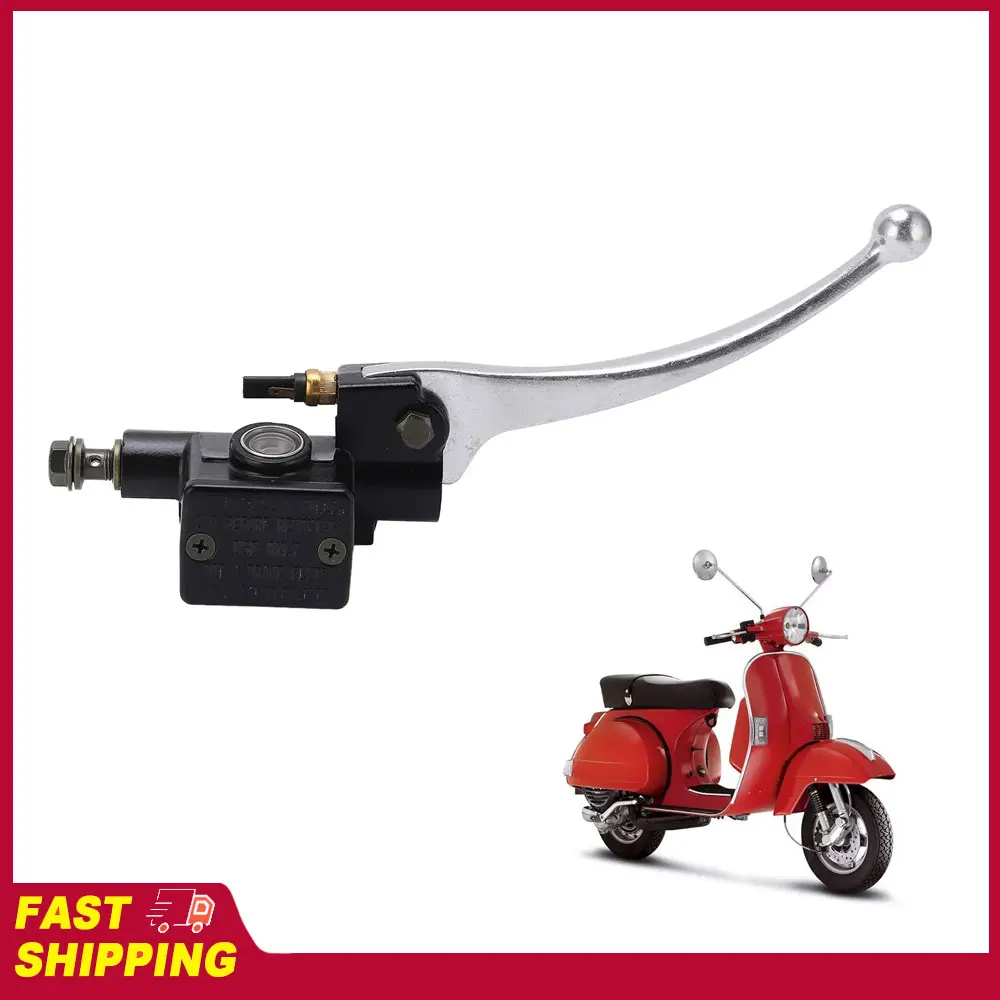 Cilindro de Freno y Embrague, Bomba de Freno de Disco Hidráulica, Conjunto Superior Derecho de Aleación de Aluminio, Repuesto para Scooter Vespa PX 125 200