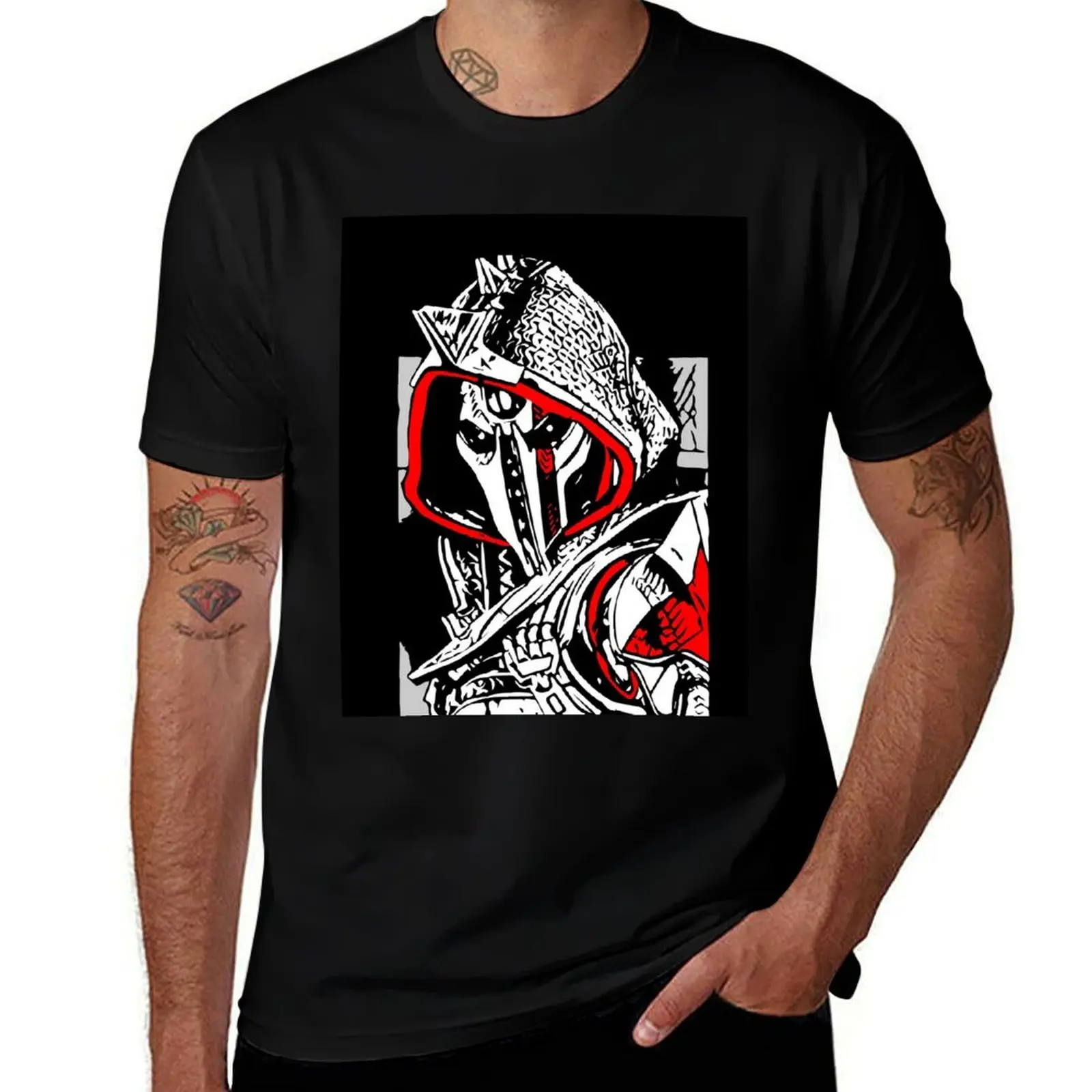 

Ash Chain of Command T-Shirt man t shirt luxury man t shirts high quality luxury brand