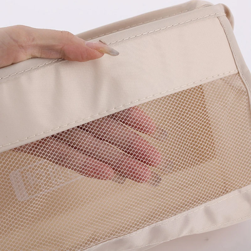 Kulturbeutel Outdoor Reise Kosmetik Mesh Bag Badezimmer Zubehör Halter Fall Make-up Organizer Container Box Waschbeutel