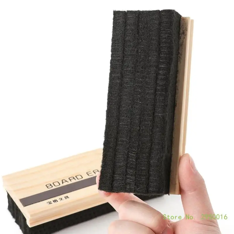 6Pcs Wool Felt Chalkboard Eraser Chalkboard Eraser Dustless Chalkboard Eraser Cleaner for Office School Blackboard