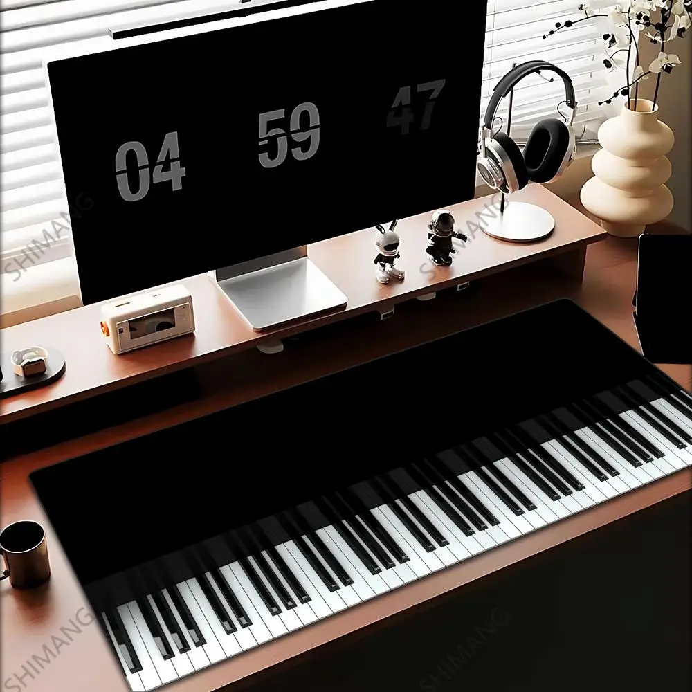 الاتجاه خمر الموسيقى ملاحظات البيانو الألعاب ماوس الوسادة الكمبيوتر المحمول ألعاب ماوس الوسادة أنيمي المضادة للانزلاق حصيرة لوحة المفاتيح حصيرة مكتبية ل Overwatch #3