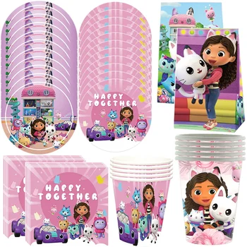 Gabby Dollhouse Party Supplies Set 1
