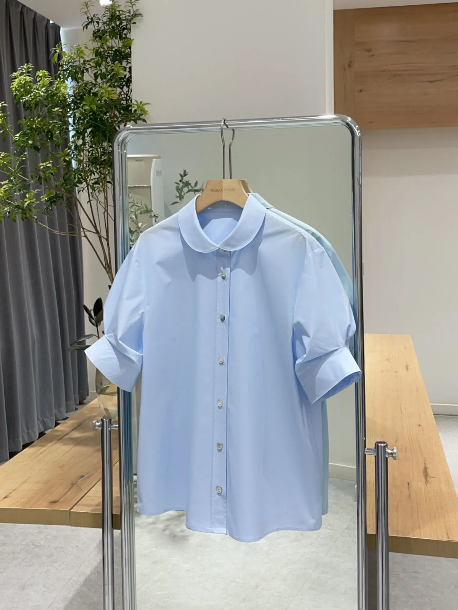 

Nuo Xiaola Select 2025 Summer New Sle Retro Embroidered Doll Collar ort Sve irt Korean Sle Pure Cotton Breathable ...