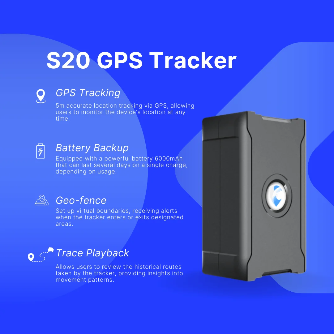 Long Last Tracker Electronic Fences Vehicle Car Locator Alarm Notification with APP