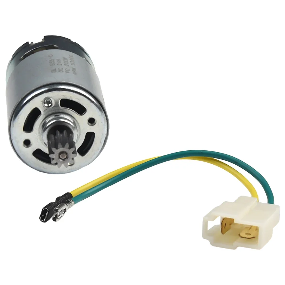 Moteur de voiture électrique pour enfants, moteur à 10 dents, véhicule électrique pour enfants, 550, RS390, RS380, 12V, 6V, 24V, DL555, 1PC