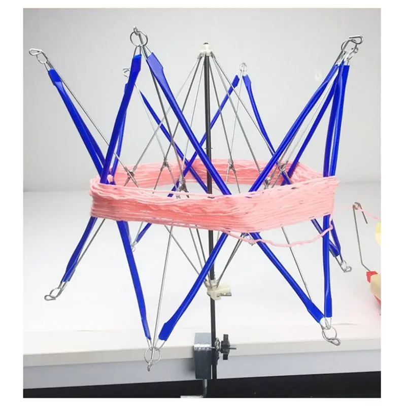 B14C Umbrella Brace Yarn Skein Twister Winding Machine Portable Hand Operated Convenient Multi-Function For Household