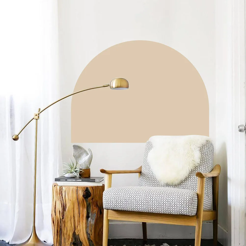

Arched Wall Decal Geometric Wallpaper Decals Simple Decor Pvc Removable Peel and Stick
