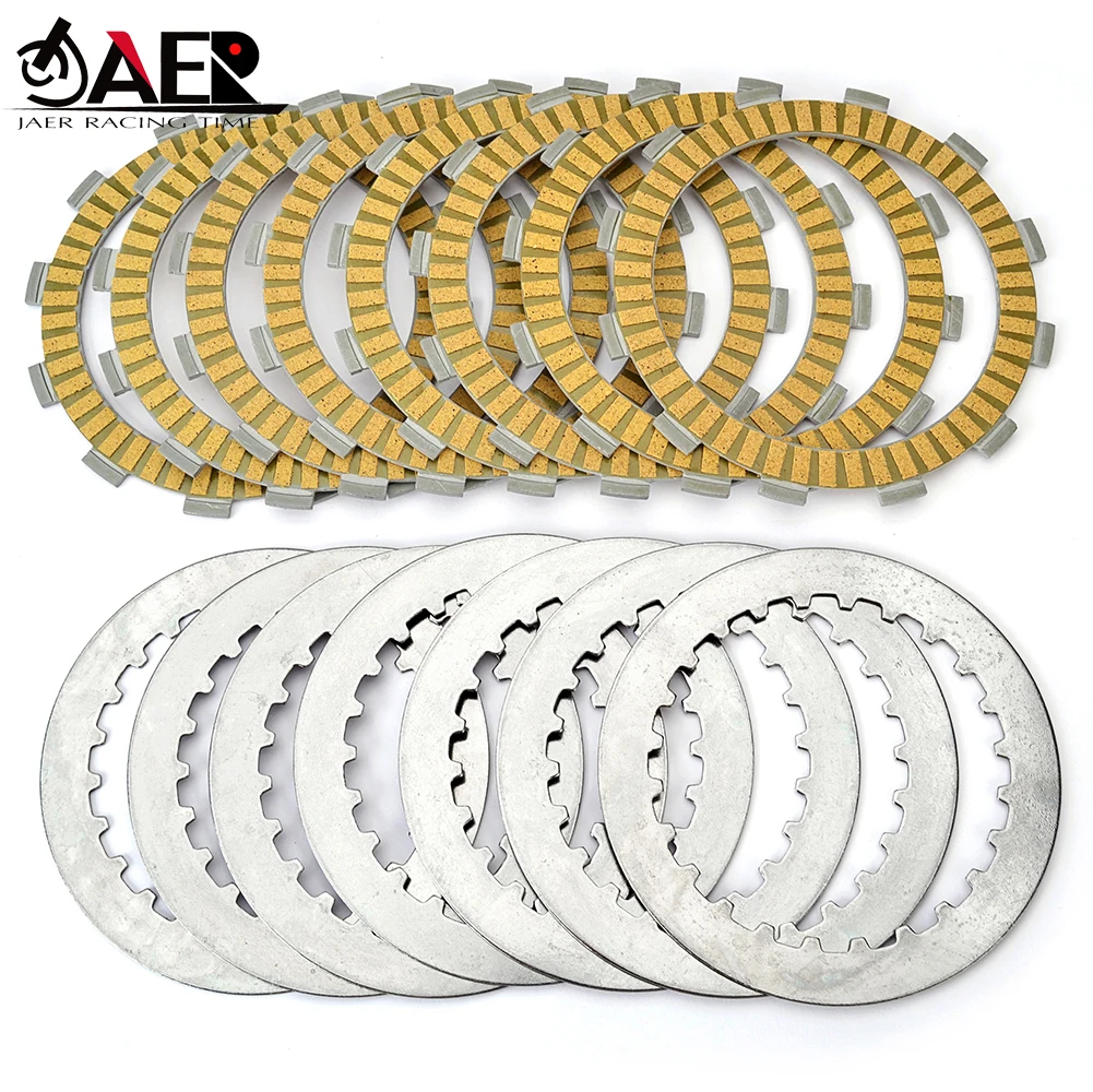 Clutch Friction Disc and Steel Plate Clutch Kit for GAS-GAS EC125 SM125 EC SM 125 2T Supermotard HUSABERG FE250 Engine FE 250