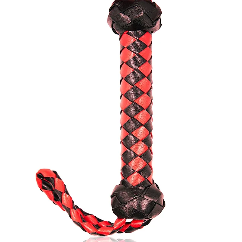 Horse Whip Riding Crop Equestrian Faux Leather Whip Horse Equipment Whip Training Horse Riding Whip for Couples view 4