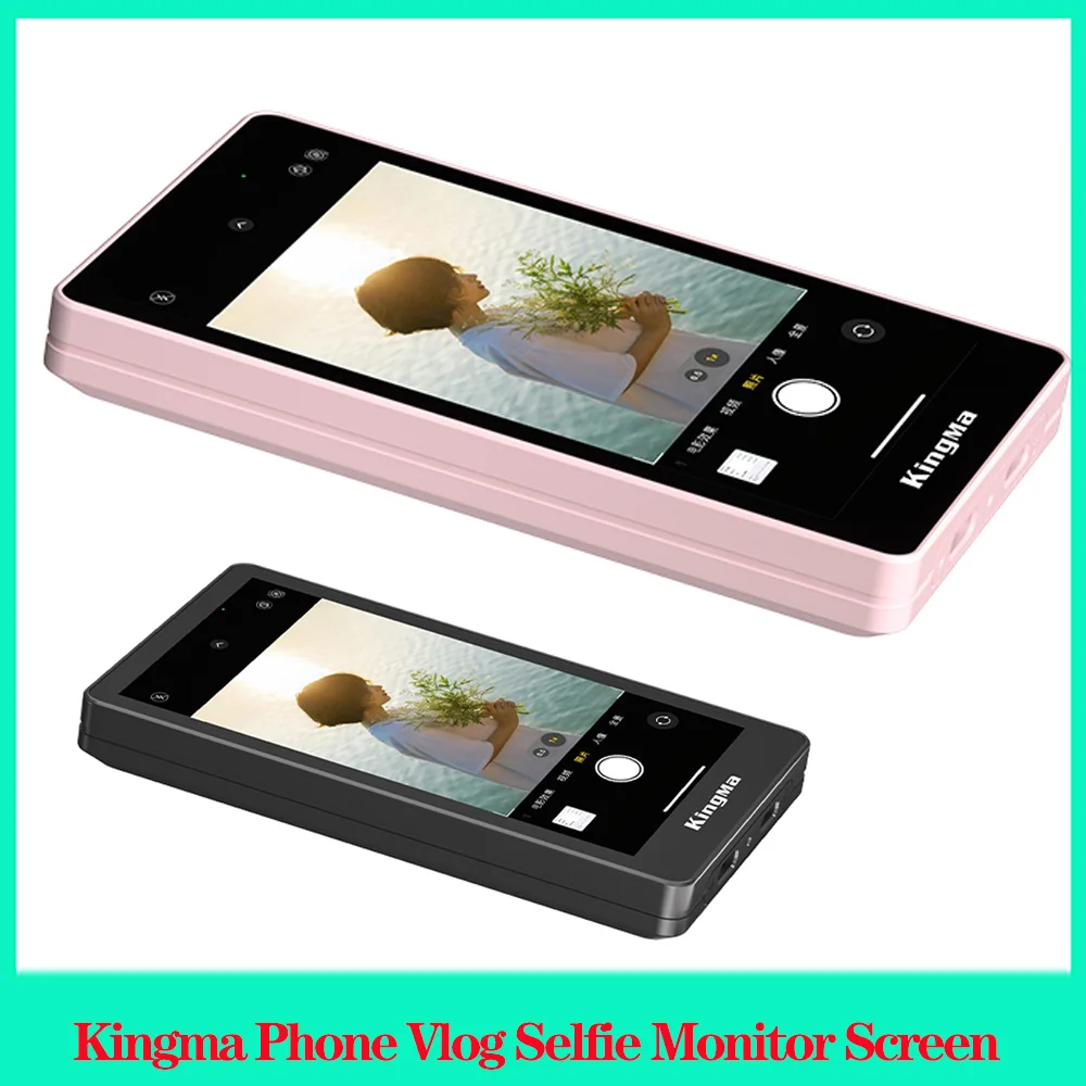 KingMa PH02 Vlog Selfie Phone Magsafe Monitor Screen 4K Video Recording Wireless Remote Control Selfie Monitor