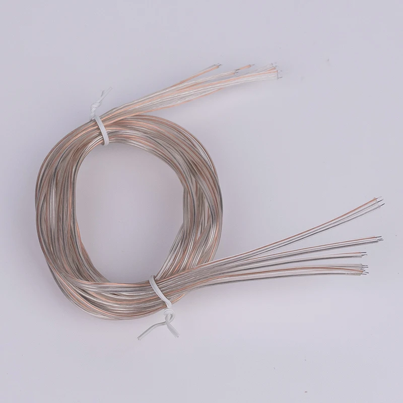 1m 3pin Clear Wire 27AWG Extension cavo elettrico WS2811 WS2812 WS2812B SK6812 Dream Color LED String Extend Cable Connector