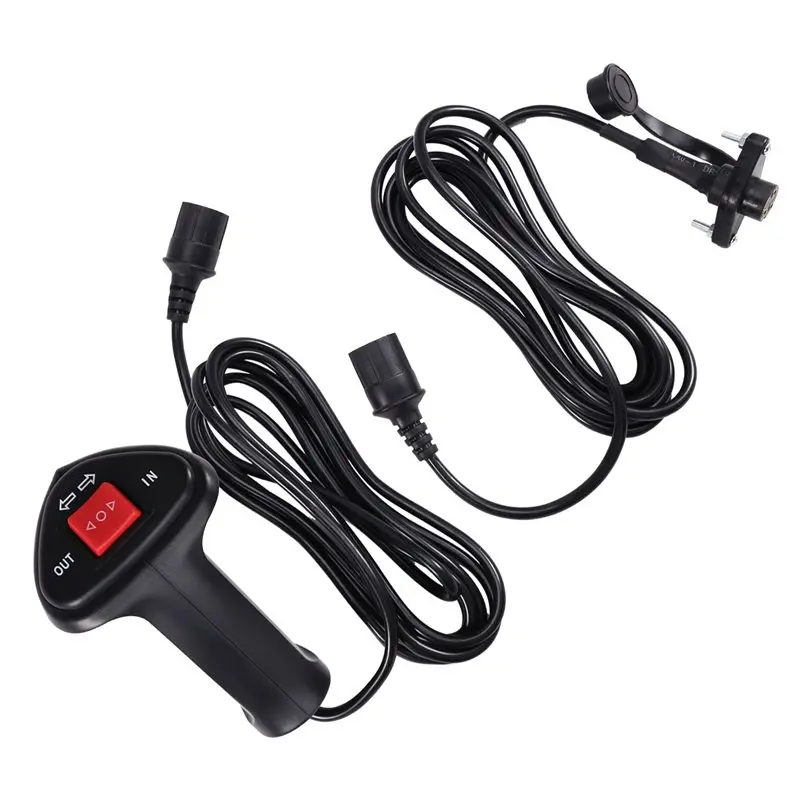 WF-3 Prong Compatibility Remote Electric Winch Controller For Vehicle For Recovery Operations For 3 Meter Extension Cable
