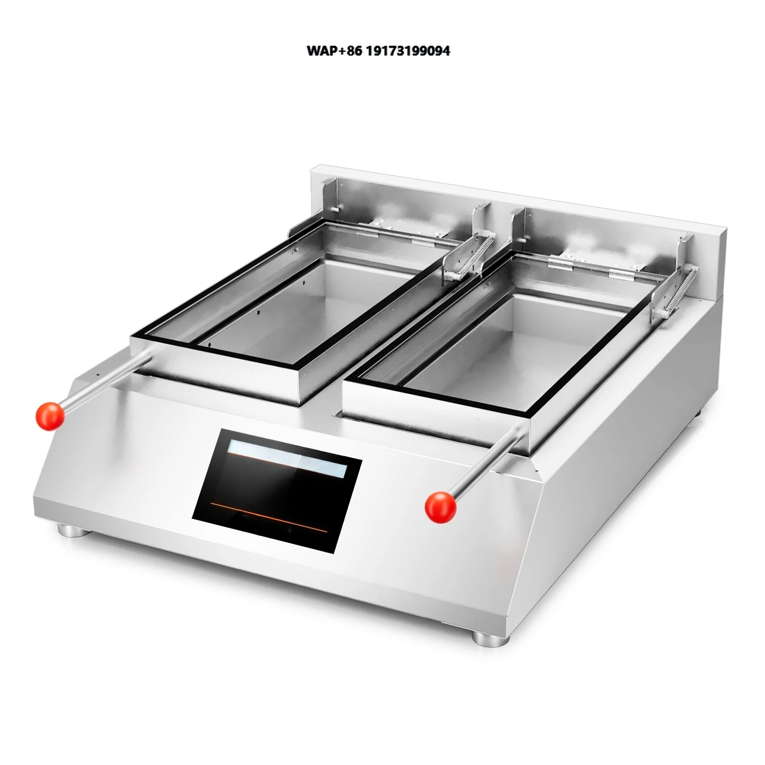Good Quality Easy Operation Portable Fried Dumpling Machine Manual Fryer Electrical Automatic Dumpling Gyoza Frying Machine
