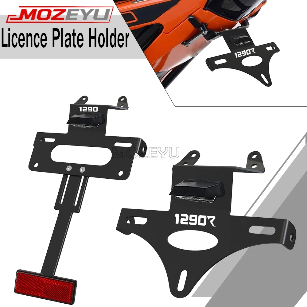 

MOZEYU For 1290 Super Duke R 2014 2015 2016 2017 2018 2019 Rear Tail Tidy Fender Eliminator Kits License Plate Holder Brackets