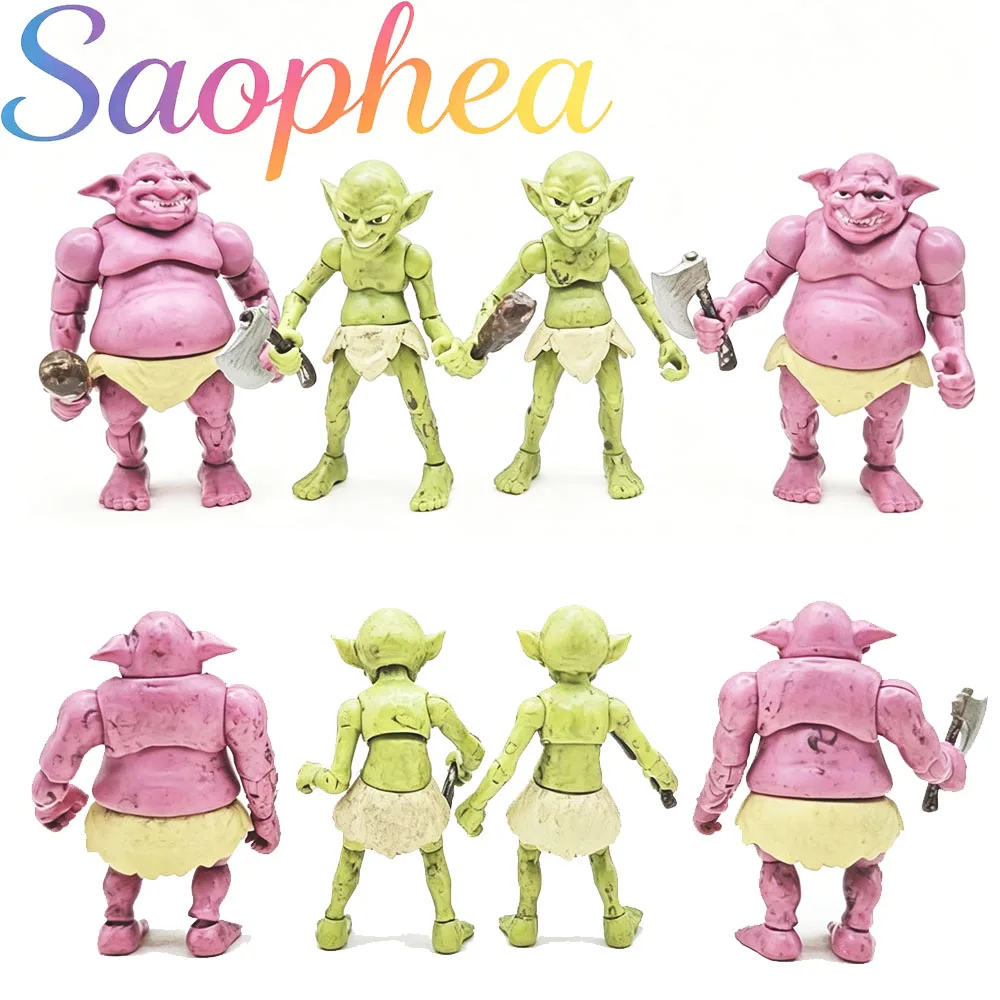 4PCS Movable Joint Goblin Ver. Figure, Anime PVC Collectible Figure