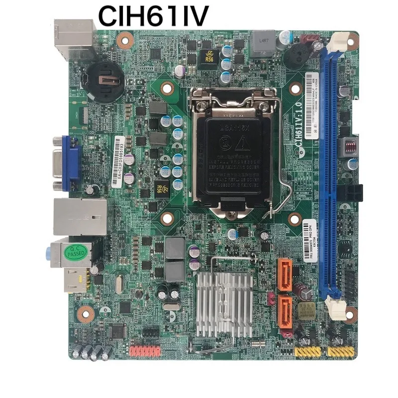 For Lenovo H520E Desktop Motherboard CIH61IV CIH61IV:1.0 H61H2-LT V:1.0 15-KA3-011000 Mainboard 100% Tested OK Fully Work