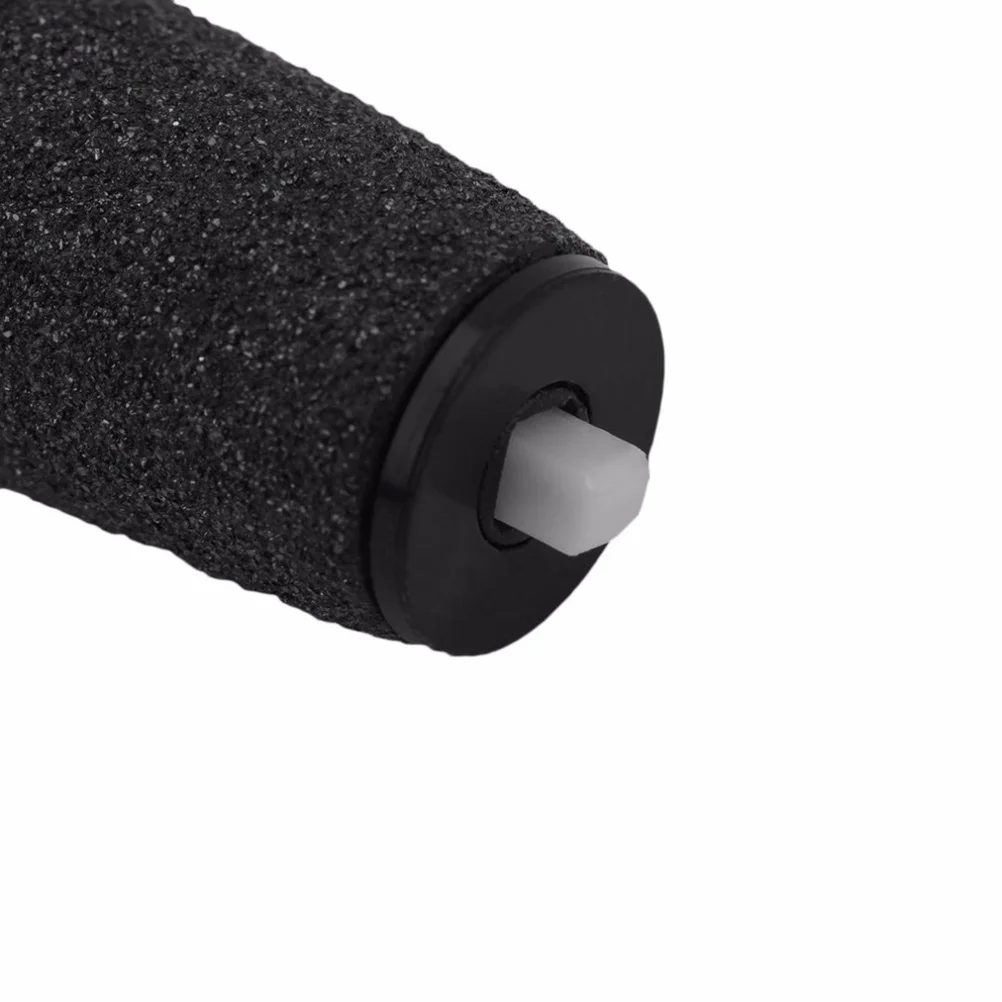 1Pair Foot Pedicure Roller Heads Replacement Durable Grinding Material Easy Install Waterproof Replacement Heads