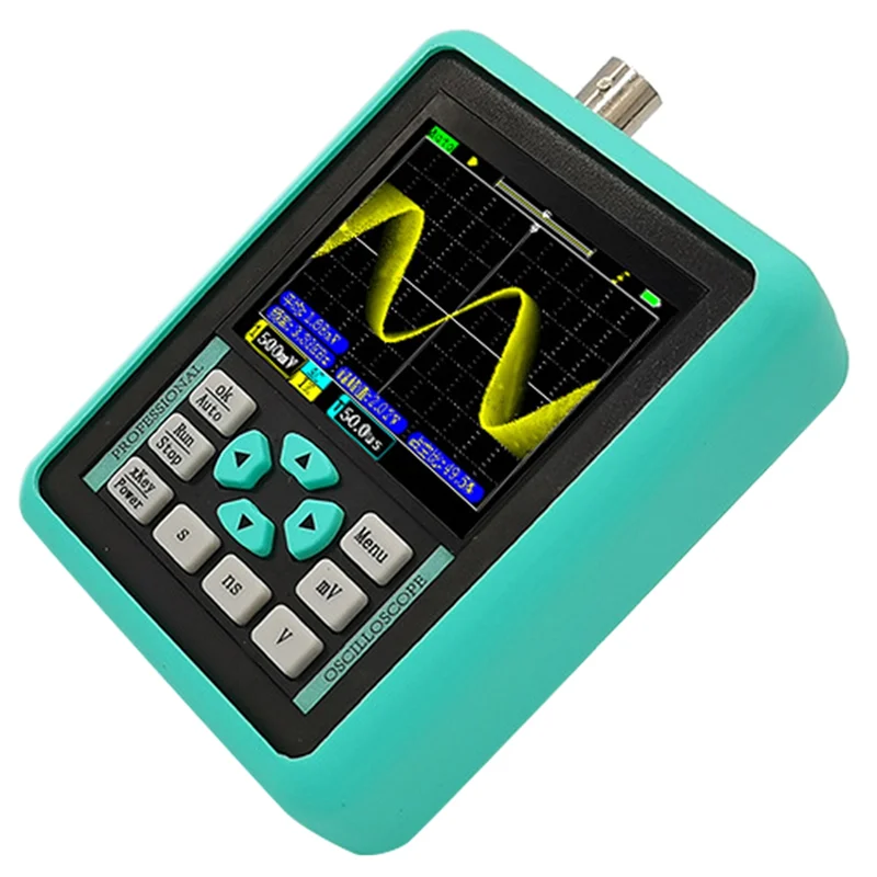 

Mini Portable Digital Oscilloscope 120M Bandwidth Car Maintenance 500M Sampling