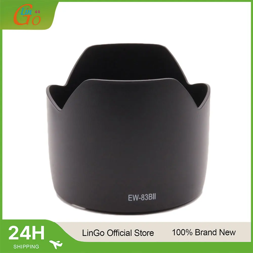 LinGo Bayonet Lens Hood For EW-83B II Replace For Canon EF 28-70mm f/2.8L Replacement Accessories