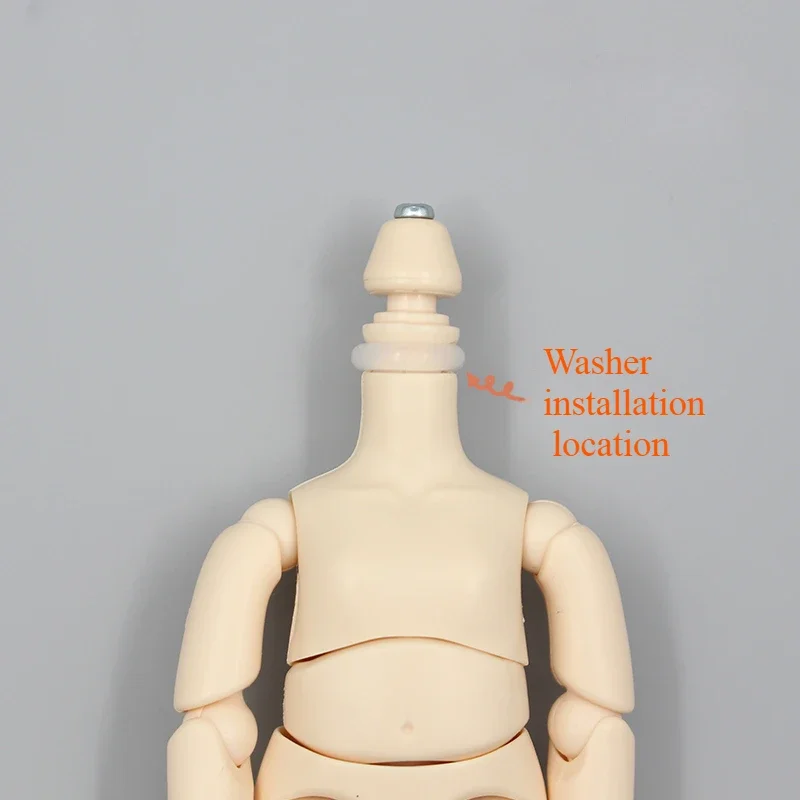 OB11 Doll Body Neck Modification Accessories GSC Replacement Neck Card Face Support BJD Doll Toy Accessories