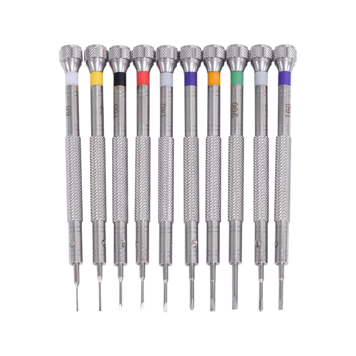 10 pcs 316# Steel Extreme Hardness Watch Screwdriver Set Precision Watchmaker Screwdrivers for Watch Repair Watch Tools