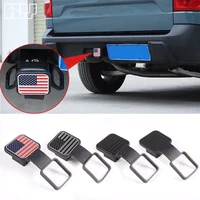 Gancho para remolque de coche de Gel de sílice, tapón a prueba de polvo, cubierta protectora de boca cuadrada, accesorios de estilo para Ford Maverick 2022-2024