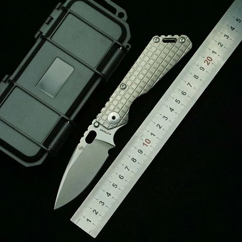 

LEMIFSHE New SNG Monkey Folding Knife Real 154CM Blade Titanium Handle Outdoor Camping Hunting Kitchen Survival Pocket EDC Tools