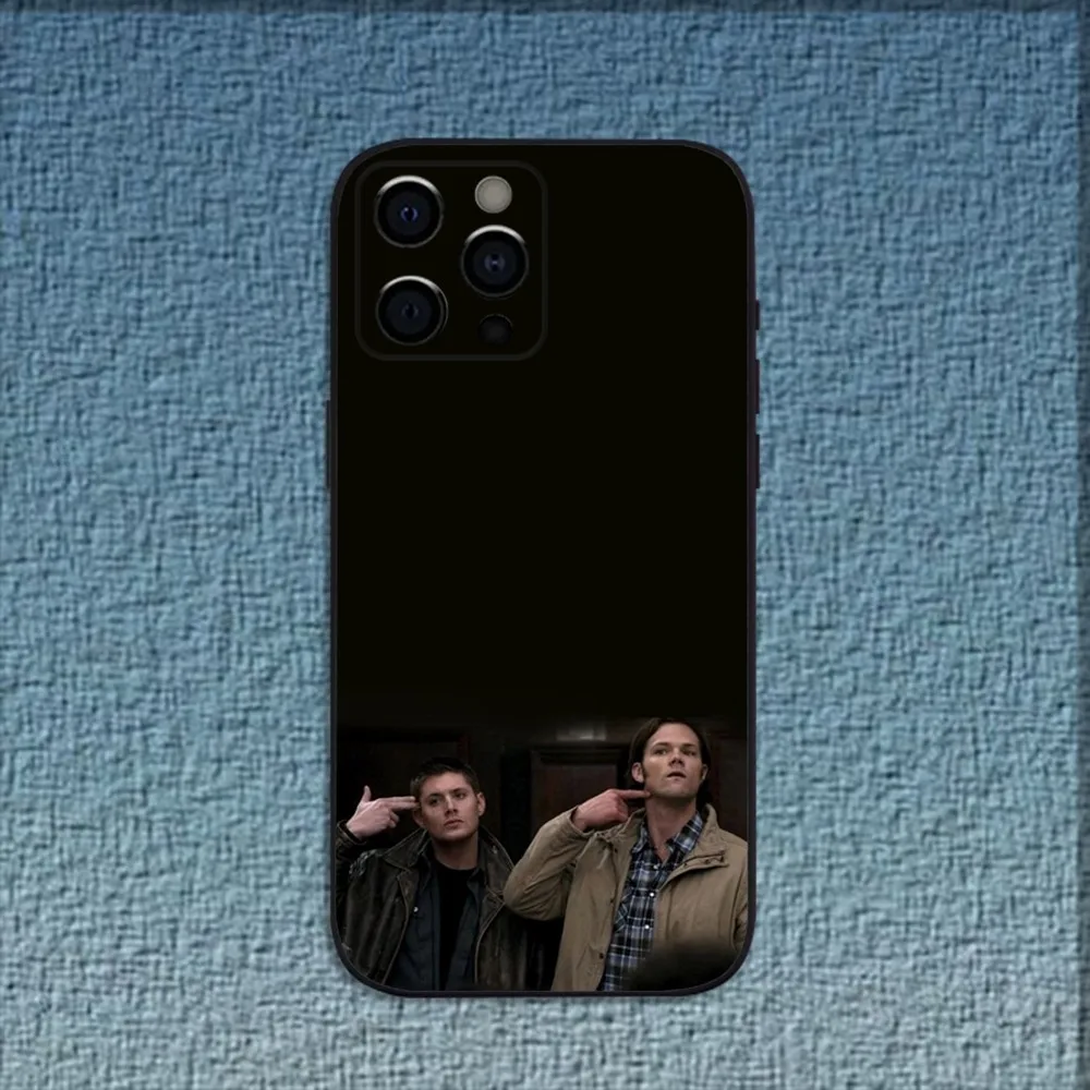 Dean Winchester S-Supernaturals Phone Case For iPhone 16,15,14,13,12,11,Pro,X,XS,Max,XR,Plus,Mini Soft Black Cover