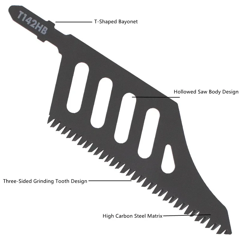 شفرات منشار صابر أرضية دقيقة لأدوات الصور المقطوعة الكهربائية لأعمال النجارة ملحقات القطع المنحنية الدقيقة مع أسنان حادة #5