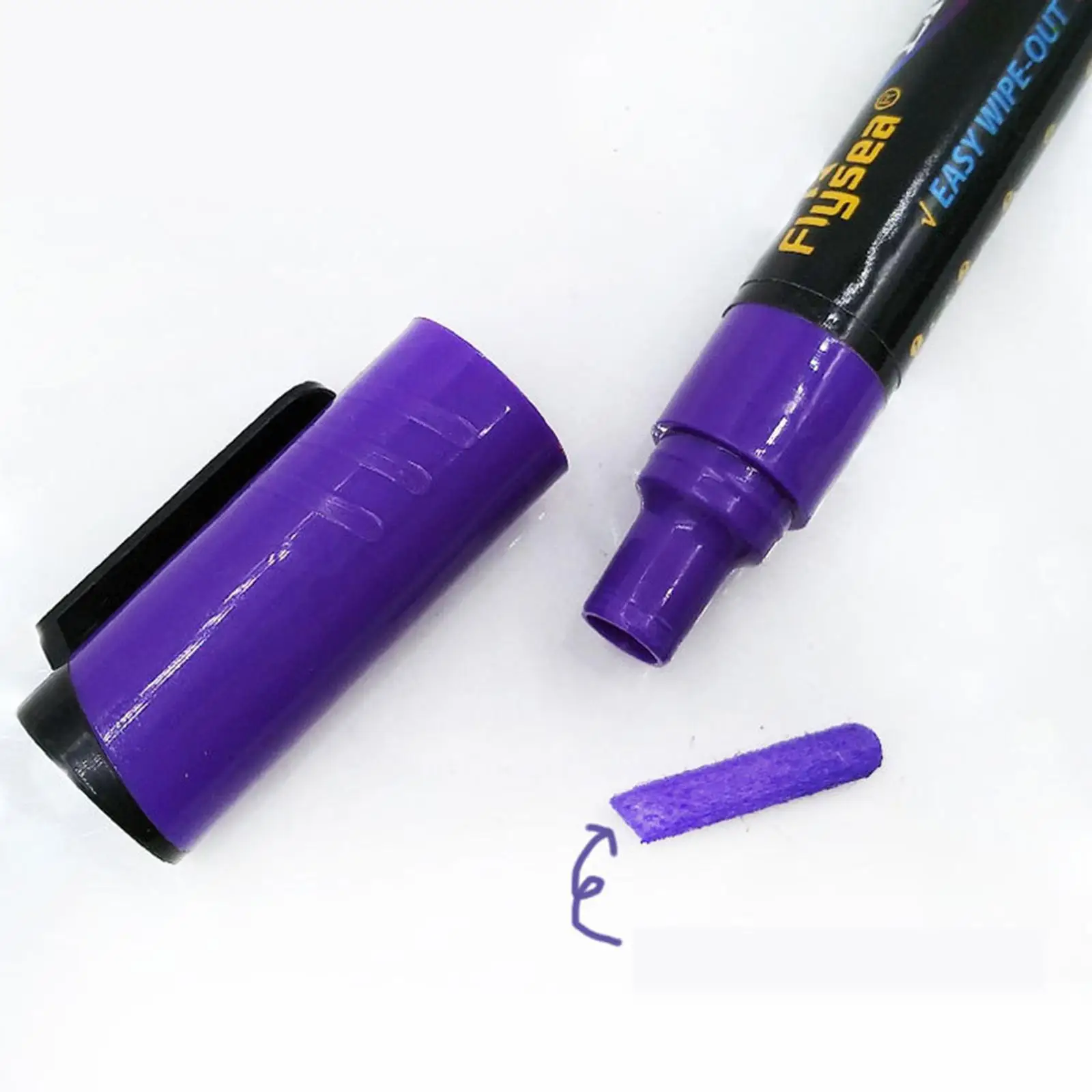 

12Pack Markers, Neon Chalk Pens Glow under Blacklight, Includes Each Fluorescent