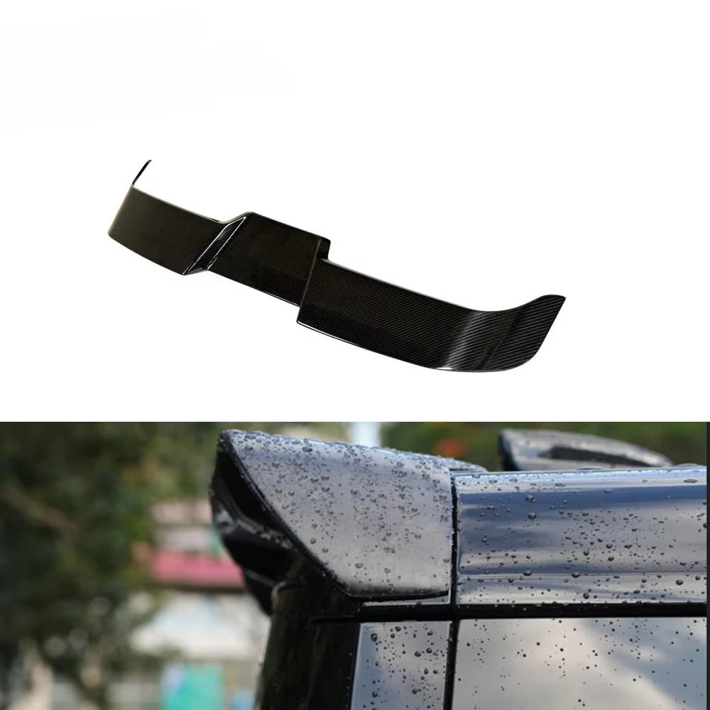Dry Carbon Fiber L663 Rear Roof Wing Spoiler For Land Rover Defender L663