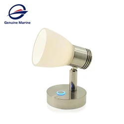RV Reading Lamp Interior LED Lights 12V Fixtures Dimmable Boat 3W Wall Sconce LED for Marine Caravan Camper Warm White Sconces
