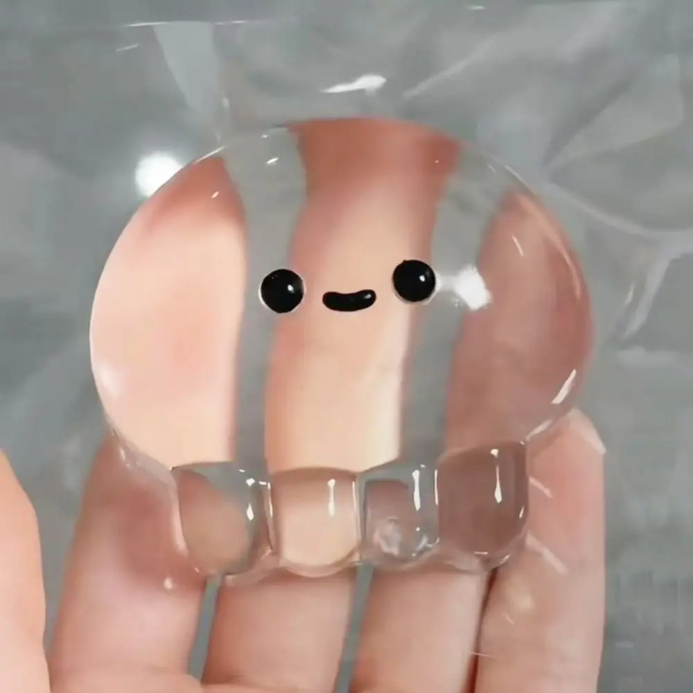 

Squeezing Acne TPR Crystal Ball Solid Transparent Water Ball Pinching Toy Realistic Creative Bubble Octopus Pinching Toy