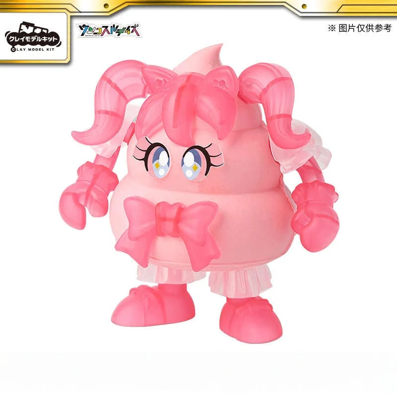 

Модель Bandai, комплект глины, кибер-солдат, какашка, Коллекционная фигурка, игрушка для детей и взрослых