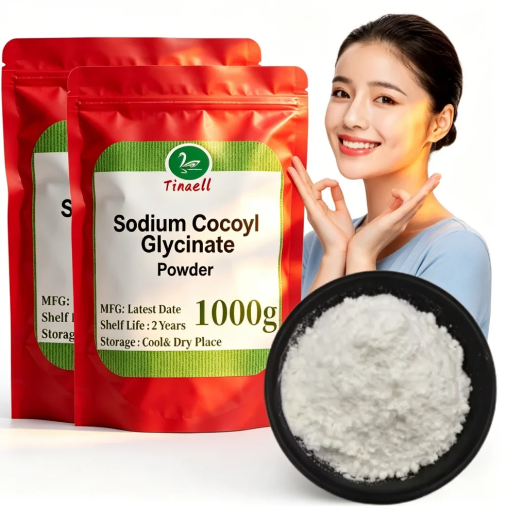 Hot Sell Sodium Cocoyl Glycinate Powder Surfactant For Shampoo & Gel Cosmetic Raw Material