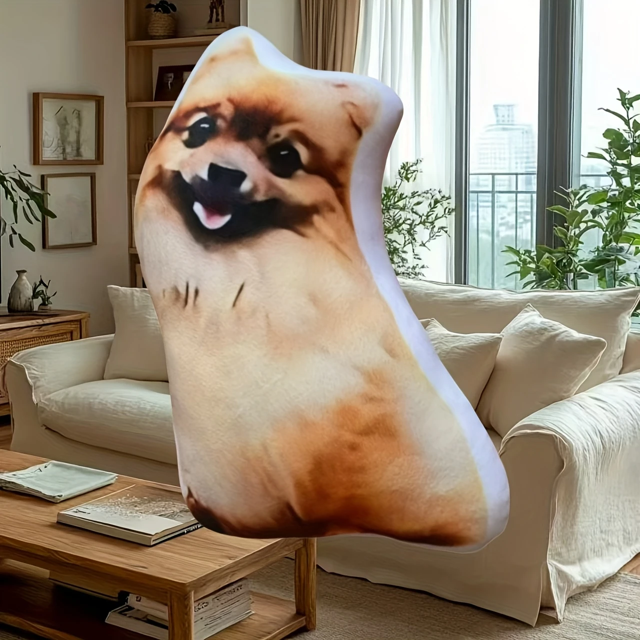 1PC Custom Photo Shaped Pillow Full Body Double Sided Printing Personalized Pet Human Plush Cushion Home Decor