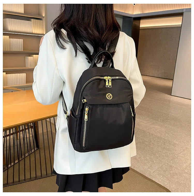 

Новый женский рюкзак 2025 года — стильный дорожный рюкзак, легкий повседневный рюкзак, прочная походная сумка для школы/работы/троски