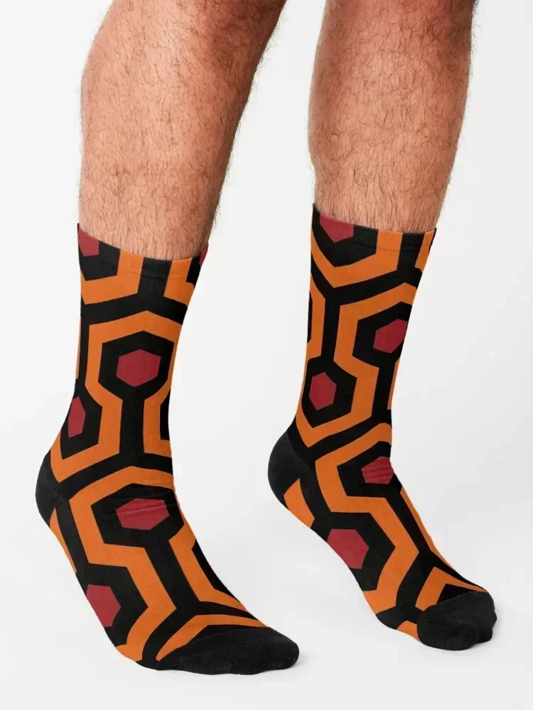 Overlook pattern Socks snow new in's crazy colored Socks Men's Women's