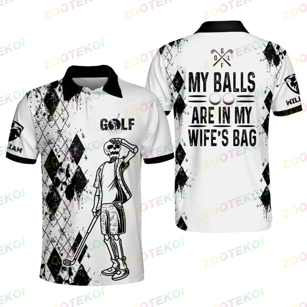 

Funny Golf Shirts For Men Golf Shirts Short Sleeve Polo Dry Fit It Takes A Lot Of Balls To Play Golf Personalized Crazy Polo