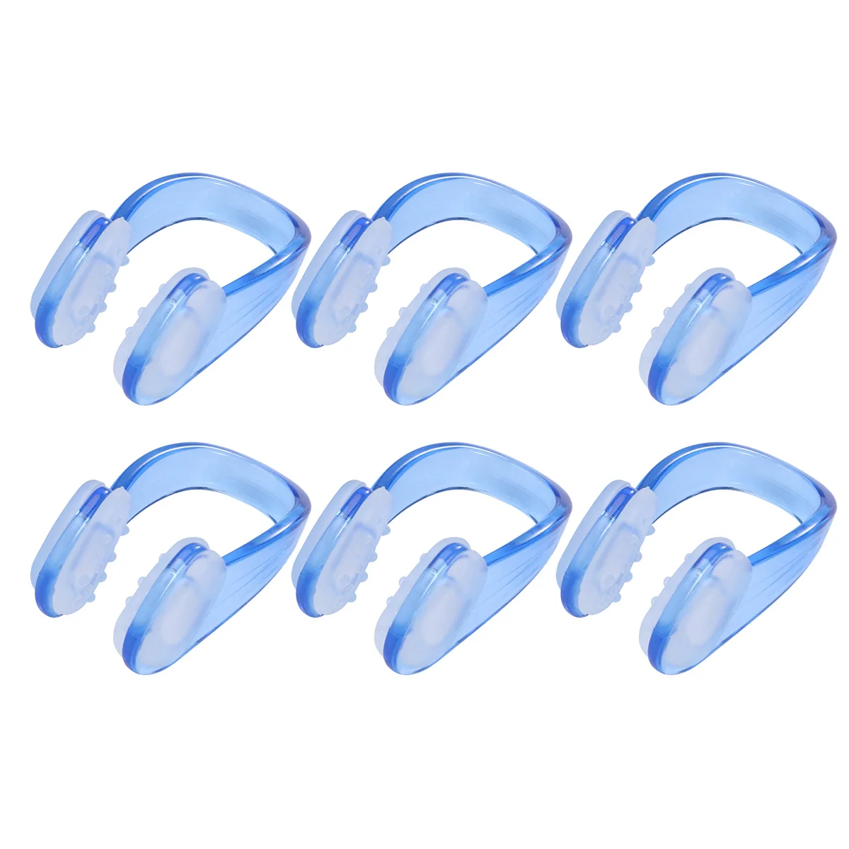 

10 Pcs Swimming Nose Clip Unisex Silicone Pool Accessories Aldult for Adults Protector Scuba Diving Water Sports